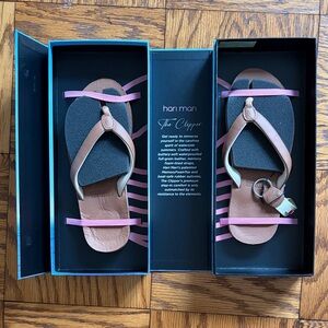 Hari Mari leather thong / flip-flop sandals
